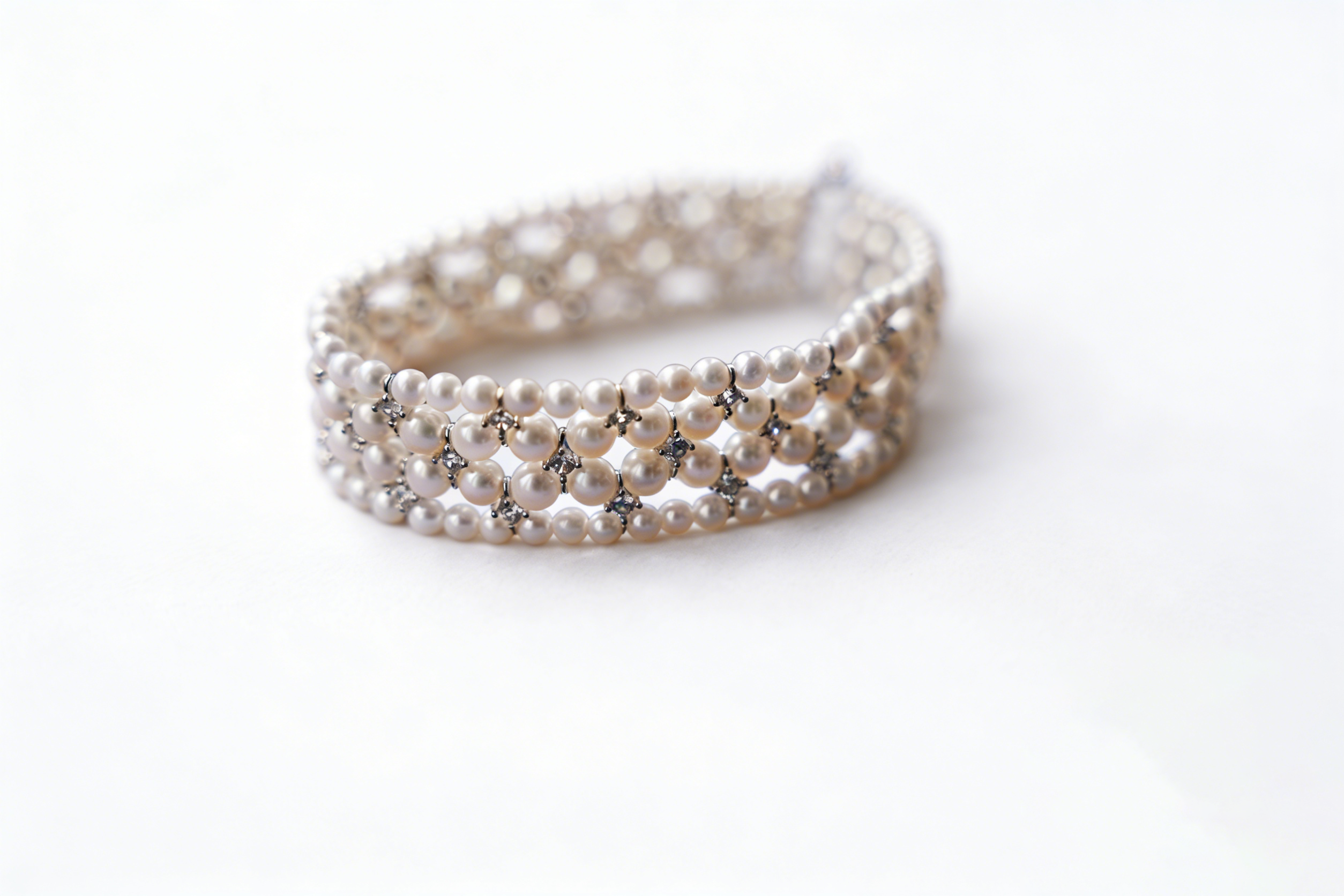 Handmade Aurora Freshwater Pearl Bracelet