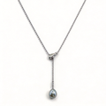 Tahitian Keshi pearls necklaces.