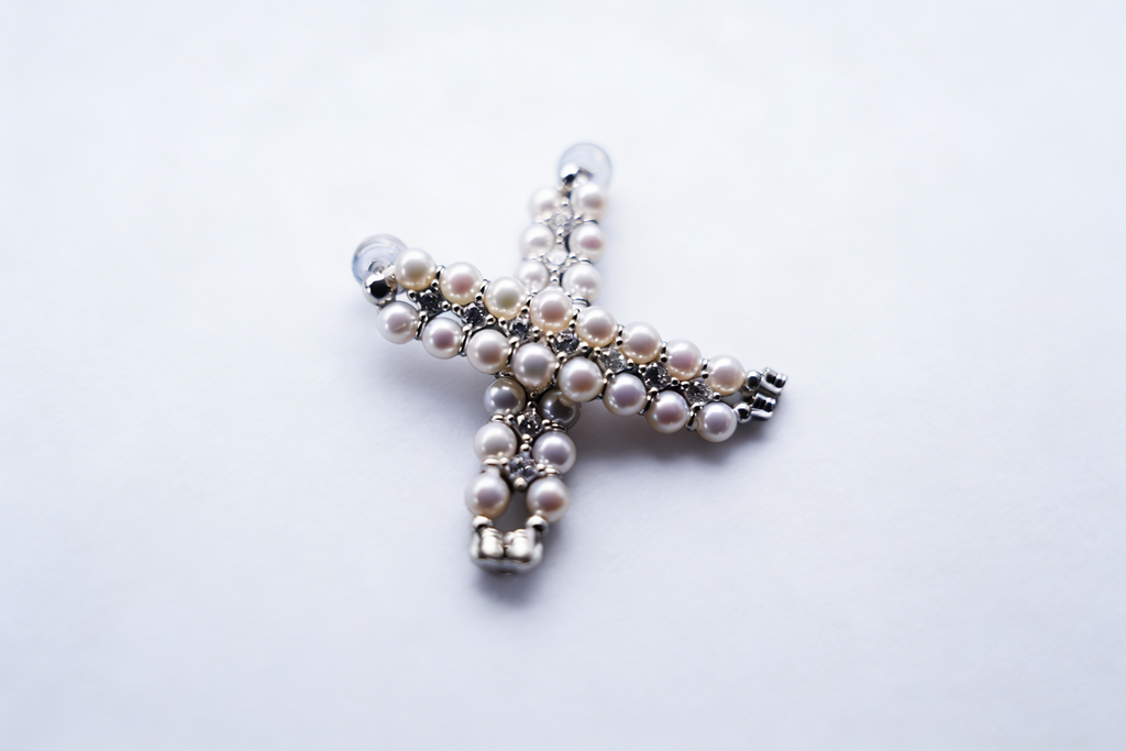 Handmade Aurora Freshwater Pearl Earrings.